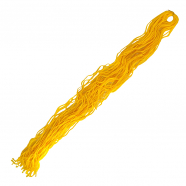 Канекалон Зизи прямые 150 см, афрокосы цвет желтый, 28 косичек