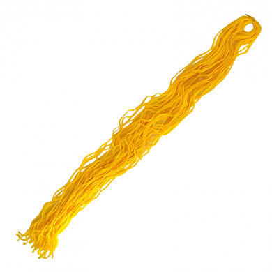 Канекалон Зизи прямые 150 см, афрокосы цвет желтый, 28 косичек