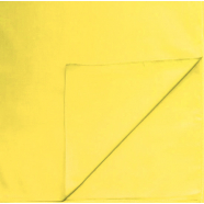 Бандана однотонная, одноцветная цвет желтый 55 х 55 см