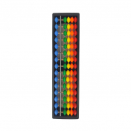 Счеты абакус (соробан) по методике Ментальная арифметика. радужные развивающие детские для школы 15 рядов