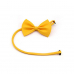 Галстук-бабочка для собаки, кота, животных, цвет желтый