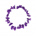 Гавайское ожерелье "Цветочки", цвет фиолетовый