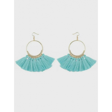 Серьги женские "Бахрома", кисточки