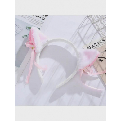 Карнавальный ободок для квадробики, аниме "Белые ушки"