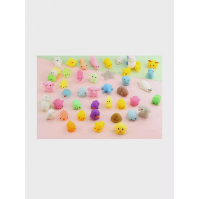 Игрушка антистресс "Зверек", набор 10 шт, МИКС