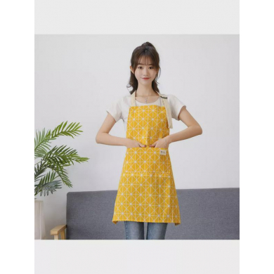 Фартук "Льняной", цвет желтый