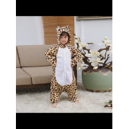 Кигуруми "Леопардовый медведь" для детей, на рост 120-130 см