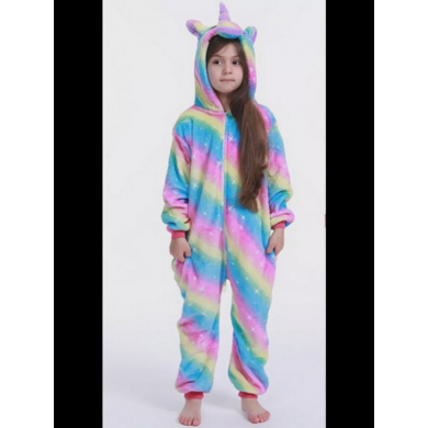 Кигуруми "Единорог" для детей, на рост 110-120 см