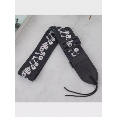 Гитарный ремень "Музыкальные инструменты"