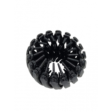 Заколка для волос для пучка и хвоста, цвет черный