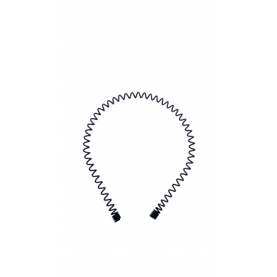 Ободок пружинка металлический женский мужской