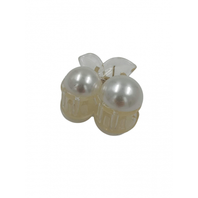 Крабик маленький жемчужный зажимка для волос, 3,3 см