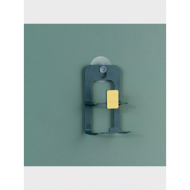 Органайзер крючок держатель для губки, для тряпки в раковину, в кухню, в ванную, цвет синий