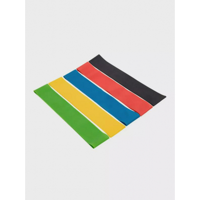 Фитнес эспандеры, эластичные резинки ленты из латекса для фитнеса, спортзала, йоги, упражнений, тренировок, пилатеса, 2,2-18 кг  (Набор 5 шт.)