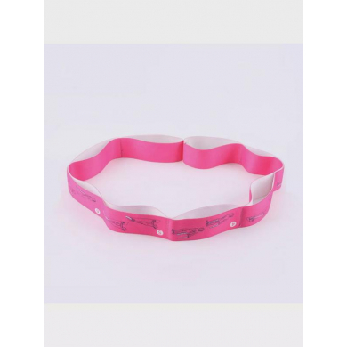 Эспандер резинка для растяжки с петлями 93х4 см для фитнеса, йоги, латинских танцев