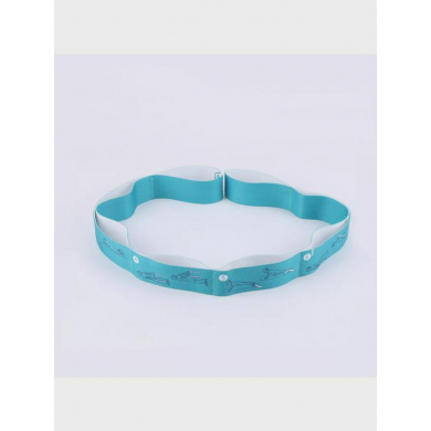 Эспандер резинка для растяжки с петлями 93х4 см для фитнеса, йоги, латинских танцев