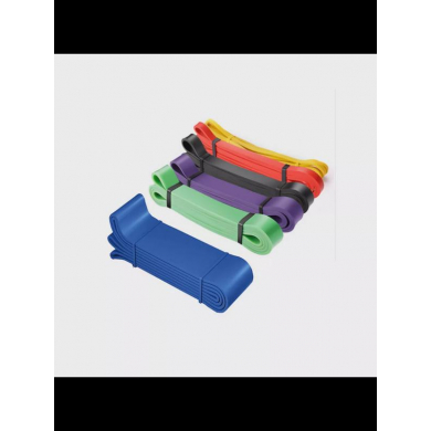 Латексные эспандеры эластичные резинки-петли для мужчин, женщин, все мышцы, для упражнений бодибилдинг фитнес кроссфит похудение йога (Набор 6 шт.)