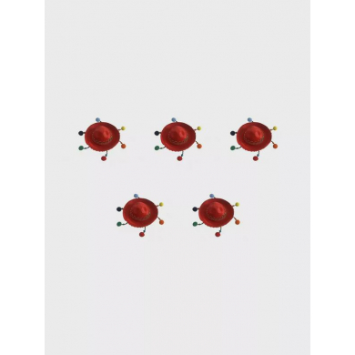 Сомбреро фетровая мексиканская карнавальная шляпка мини-шляпа на ободке, диаметр 15 см (Набор 5 шт)