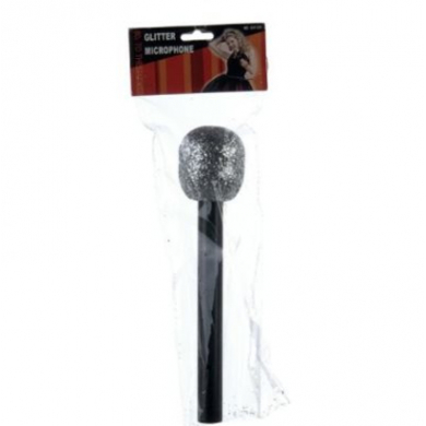 Карнавальный аксессуар "Микрофон", цвет серебро