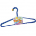 Вешалка синяя пластиковая "Полукруглая"