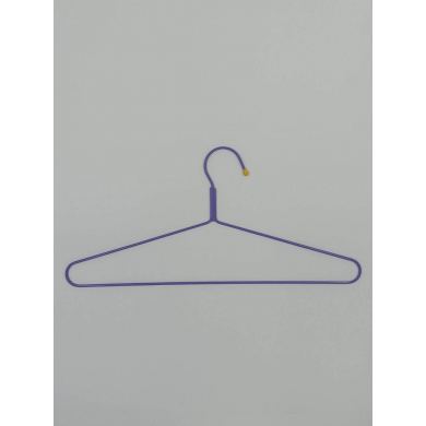 Вешалка фиолетовая синяя металлическая "Универсальная" 44 см