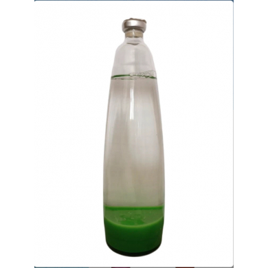 Сменная колба для Лава-лампы 34 см, прозрачный/зеленый