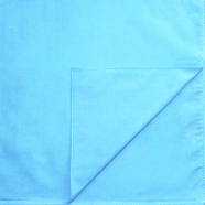 Бандана однотонная, цвет небесно-голубой 60 х 60 см
