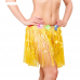 Гавайская юбка, цвет желтый, 40 см (Набор 3 шт.)