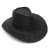 Ковбойская шляпа "Настоящий ковбой" взрослая, цвет черный (Набор 5 шт.)