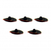 Шляпа "Сомбреро" Черная (Набор 5 шт.)