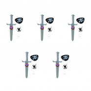 Набор пирата, карнавальный, детский, 4 предмета (5 наборов в комплекте)