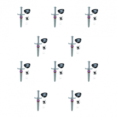 Набор пирата, карнавальный, детский, 4 предмета (10 наборов в комплекте)