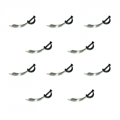 Сабля пиратская игрушечная "Меч пирата", 44 см (Набор 10 шт.)