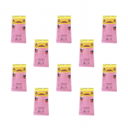 Скатерть "Праздничный стол" одноразовая пвх, цвет светло-розовый, 137х183 см (Набор 10 шт.)