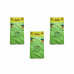 Скатерть "Праздничный стол" одноразовая пвх, цвет зеленый салатовый, 137х183 см (Набор 3 шт.)