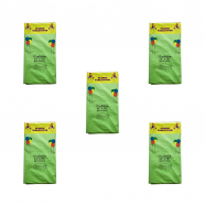 Скатерть "Праздничный стол" одноразовая пвх, цвет зеленый салатовый, 137х183 см (Набор 5 шт.)