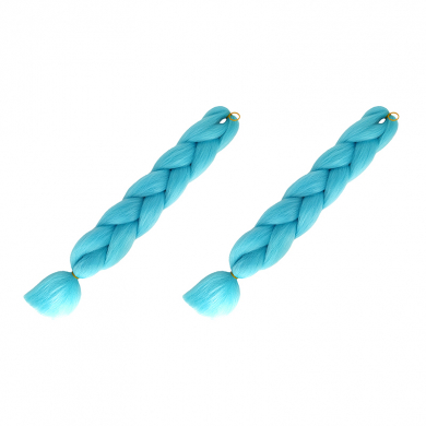 Канекалон коса 60 см, цвет нежно-голубой (Набор 2 шт.)