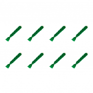 Канекалон коса 60 см, цвет зеленый (Набор 8 шт.)