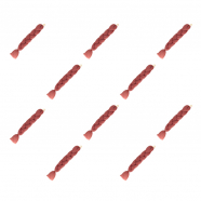 Канекалон коса 60 см, цвет пыльно-розовый (Набор 10 шт.)