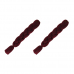 Канекалон коса 60 см, цвет малиновый (Набор 2 шт.)