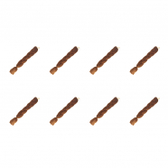 Канекалон коса 60 см, цвет светло-каштановый (Набор 8 шт.)