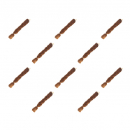 Канекалон коса 60 см, цвет светло-каштановый (Набор 10 шт.)