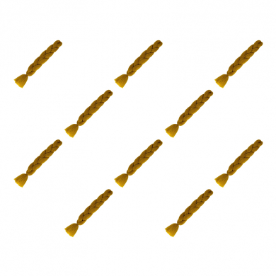 Канекалон коса 60 см, цвет темный блонд (Набор 10 шт.)