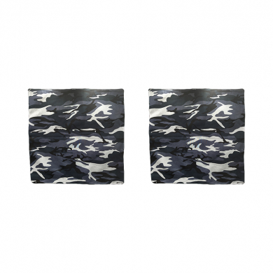 Бандана "Камуфляж серый" 55 х 55 см (Набор 2 шт).хлопковая, бандана платок, защитная