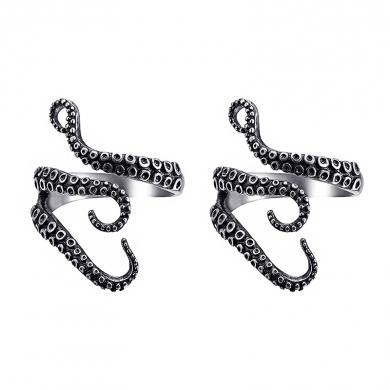 Кольцо "Щупальца Осьминог", размер универсальный (Набор 2 шт.)