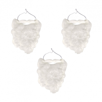 Новогодняя борода Деда Мороза (Набор 3 шт.)