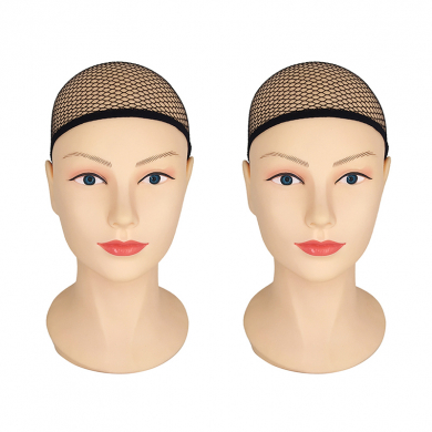 Сетка для волос под парик, цвет черный (Набор 2 шт.)