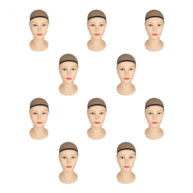 Сетка для волос под парик, цвет черный (Набор 10 шт.)