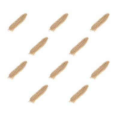 Канекалон Зизи косички гофре 120 см цвет блонд (10 набора в комплекте)