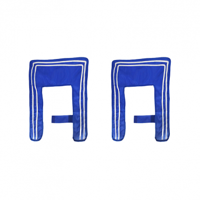 Морской воротник моряка "Гюйс", цвет синий (Набор 2 шт.)